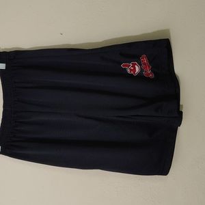 MLB Cleveland Indians Boys Size 14/16 Athletic Shorts